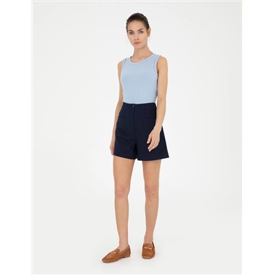 Синий бывший Slim Fit T -For