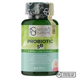 Nature's Supreme Probiotic 5B 60 капсул