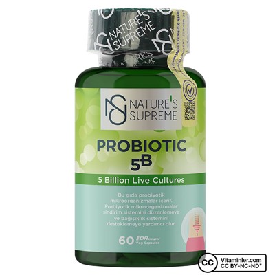 Nature's Supreme Probiotic 5B 60 капсул