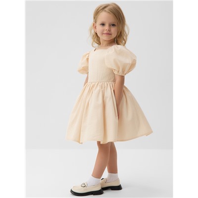 Платье нарядное детское MINAKU: PartyDress, цвет молочный, рост 116 см