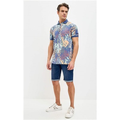 Футболка-поло P411-07-02 multicolor