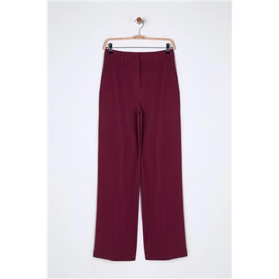 Burgundy Wide Leg/Wide PaCa ткацкие штаны Twoaw25pl00113