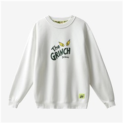 The GRINC*H&PRIMAR*K утепленный свитшот с Гринчем, модель унисекс, экспорт