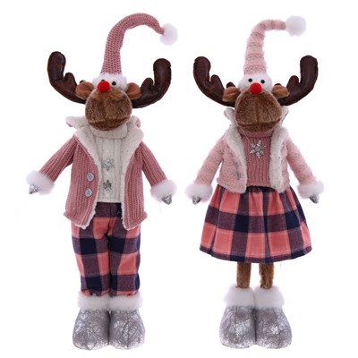 Игрушка набивная "Олень", L26 W17 H76/55 см, 2в.