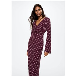 Mono estampado nudo -  Mujer | MANGO OUTLET España