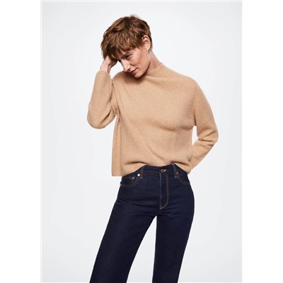 Jersey 100% cashmere cuello perkins -  Mujer | MANGO OUTLET España