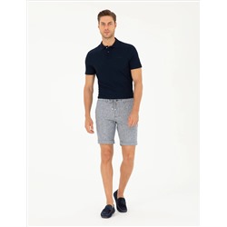 Открытые темно -синие пленки с синим Slim Fit Linen