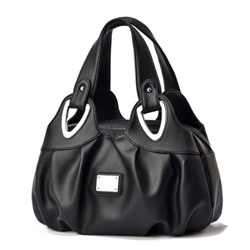 Женская кожаная сумка 8805-15 BLACK