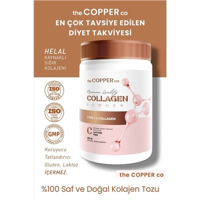 Пищевая добавка Copper Co со 100% чистыми и натуральными высококачественными дважды гидролизованными коллагеновыми пептидами