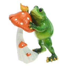 Фигурка декоративная "Лягушка", L9 W7 H11,5 см