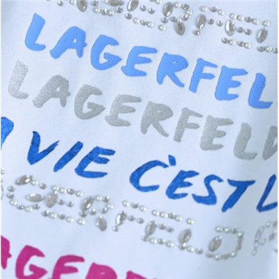 Повседневная футболка  KARL LAGERFEL*D ОРИГИНАЛ!