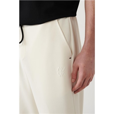 Ecru Soft Touch Zipper Paçalı Trade Clese Six