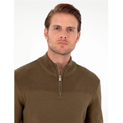 Темный хаки Slim Fit Fit