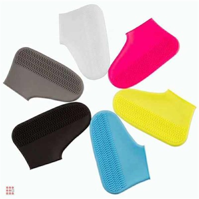 Ультра-эластичные силиконовые бахилы от дождя Waterproof silicone shoe cover