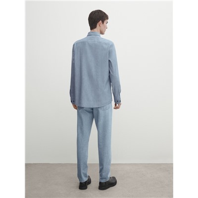 Camisa denim regular fit