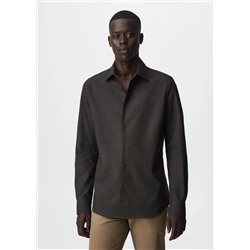 Camisa slim fit algodón -  Hombre | MANGO OUTLET España