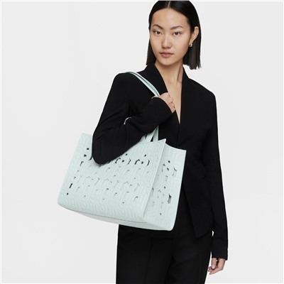 Bolso shopper Manifesto Cut - azul claro