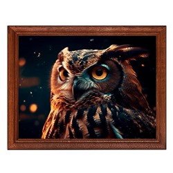 POSG-0293 Постер в рамке 23x17см Сова