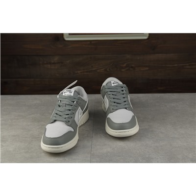 Niкe SB DUNK LOW из натуральной прочной кожи и текстиля