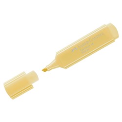 Текстовыделитель Faber-Castell "46 Pastel" ванильный, 1-5мм