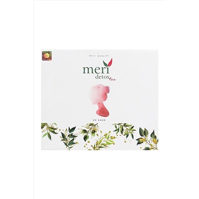 Meri Detox Tea Чай Detox, 60 штук, 1 месяц использования
