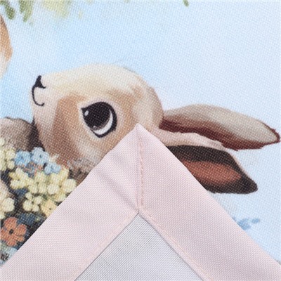 Скатерть Доляна Easter garden, 145×215 +/- 3 см, 100% п/э