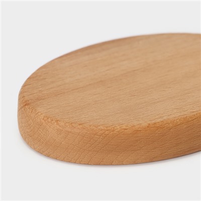 Доска деревянная для подачи и сервировки Доляна, 15×7×1,6 см, бук