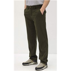 Брюки лен P111-0853 khaki