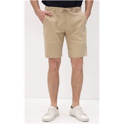 Шорты лен F111-0960-1 d.beige