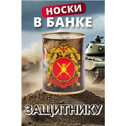 Носки мужские в банке №GL1719 "Сухопутные войска"