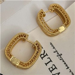 Серьги с замком кольцо арт. 13 3938 (id 277794)