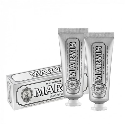 Набор из 2 паст Marvis Whitening Mint, 25 мл