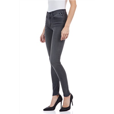 Vaquero skinny fit New Luz - Gris