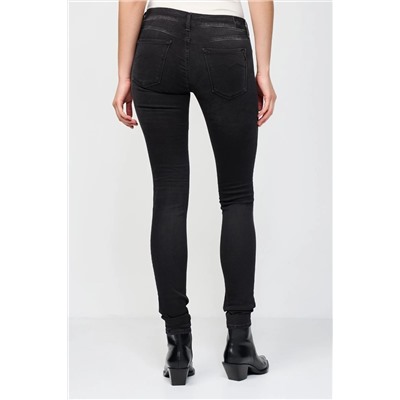 Vaquero skinny fit Luz - Negro