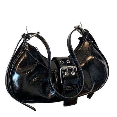 Женская кожаная сумка 59004 BLACK