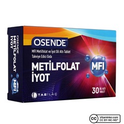 Osende MFI Метилфолат йода 30 подъязычных таблеток