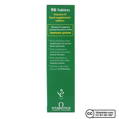 Vitabiotics Ультравитамин D3 1000 МЕ 96 таблеток