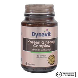 Комплекс корейского женьшеня Dynavit 30 капсул