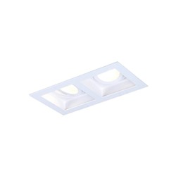 Нарушена упаковка!    Точечный поворотный светильник Ambrella light Techno TN185/2 WH