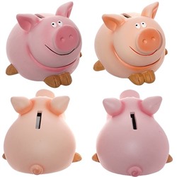 Копилка "Свинка", L11,5 W9,8 W7,8см, 2в