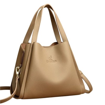 Женская кожаная сумка 1079 BEIGE