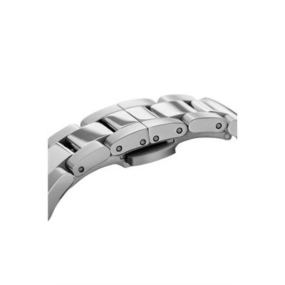 Reloj de cuarzo de acero Link Arctic 28 - Plateado