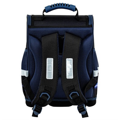 Ранец ЮНЛАНДИЯ WISE, 1 отделение, 3 кармана, устойчивое дно, "Street power", 37x29х15 см, 272071
