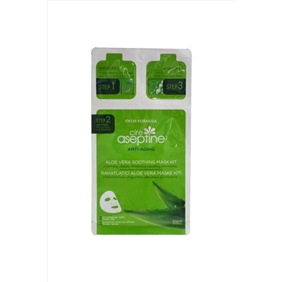 Cire Aceptine Anti Aging Успокаивающая маска для лица с алоэ вера