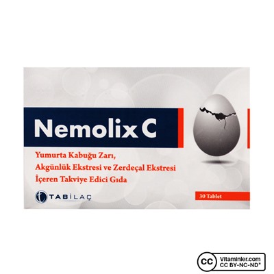 Nemolix C Мембрана из яичной скорлупы 30 таблеток
