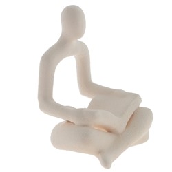 Фигурка декоративная "Читатель", L9,5 W9 H14 см