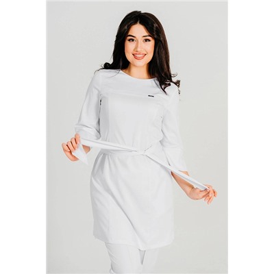 Блуза медицинская женская 3-79-21-3 / Kiara 0 Blanc de blanc