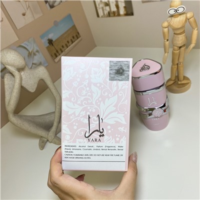 Lattafa yara Женская туалетная вода Lattafa Pink Yara, 100 мл ИМПОРТ!!! СТОК!