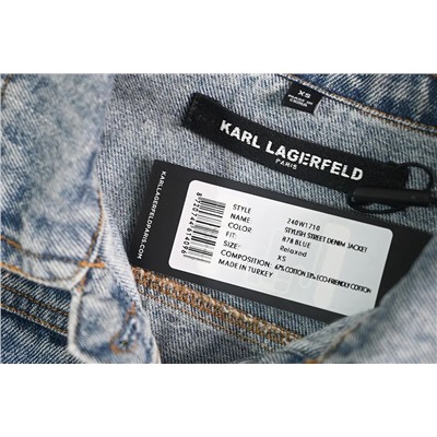 Джинсовая куртка 🖤Kar*l Lagerfel*d