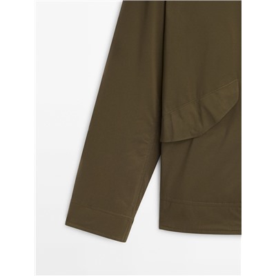 Chaqueta bomber técnica